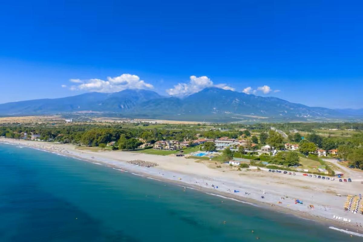 リトコロン Olympos Houseヴィラ エクステリア 写真